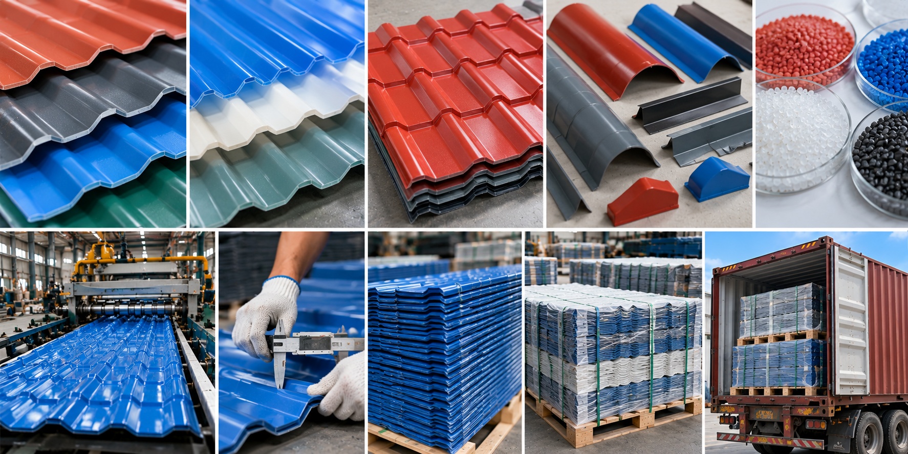 Plastic Roof Tiles