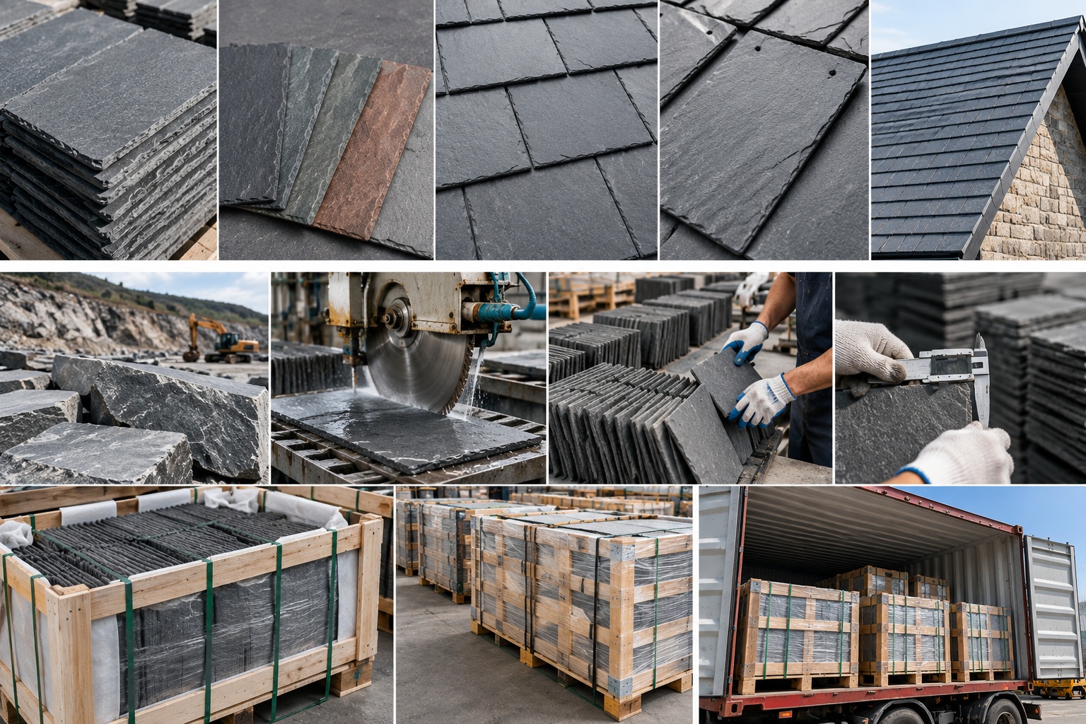 Slate Roof Tiles
