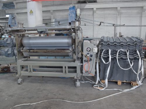 Roof Tile Profile Forming Machine and Finished Tiles